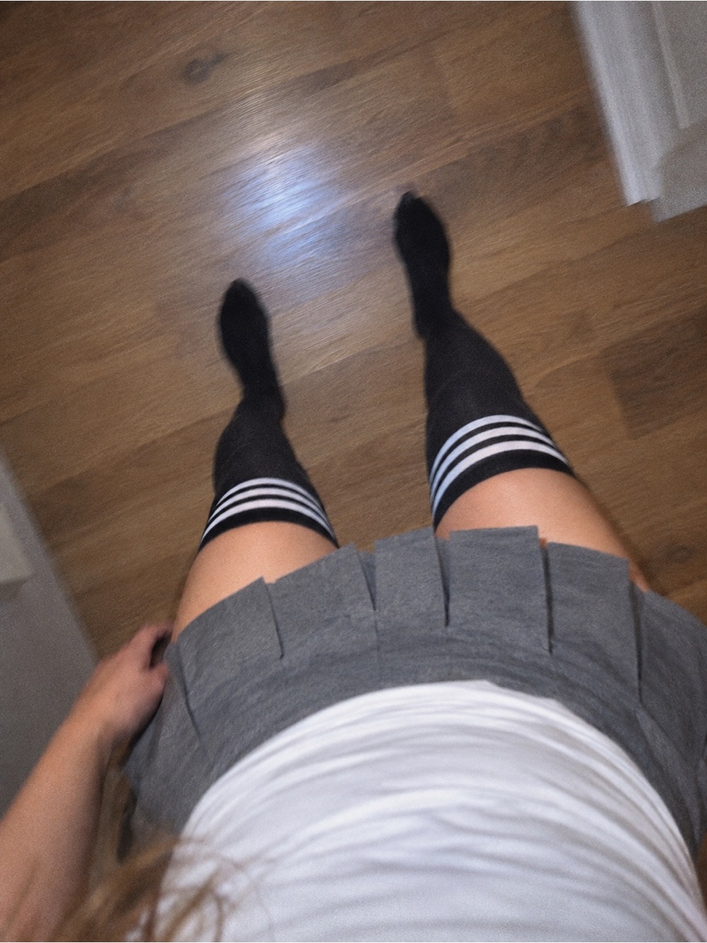 Black Thigh High Socks 🍰